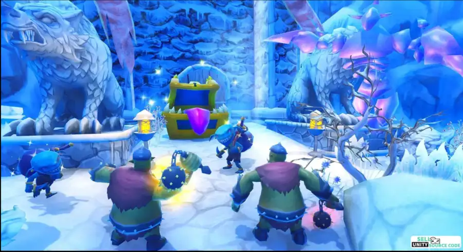 Orc Slinger Quest: The Epic Battle SellUnitySourceCode screenshot 2