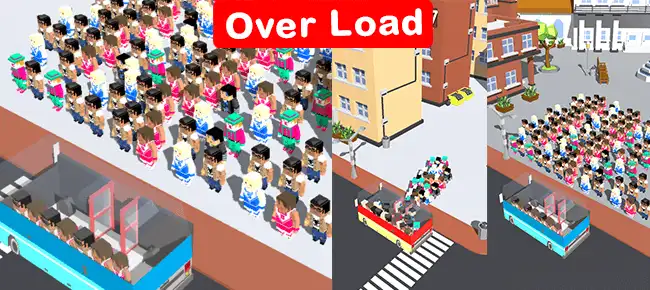 Overloaded Passengers – Trending Hyper Casual Game SellUnitySourceCode screenshot 3