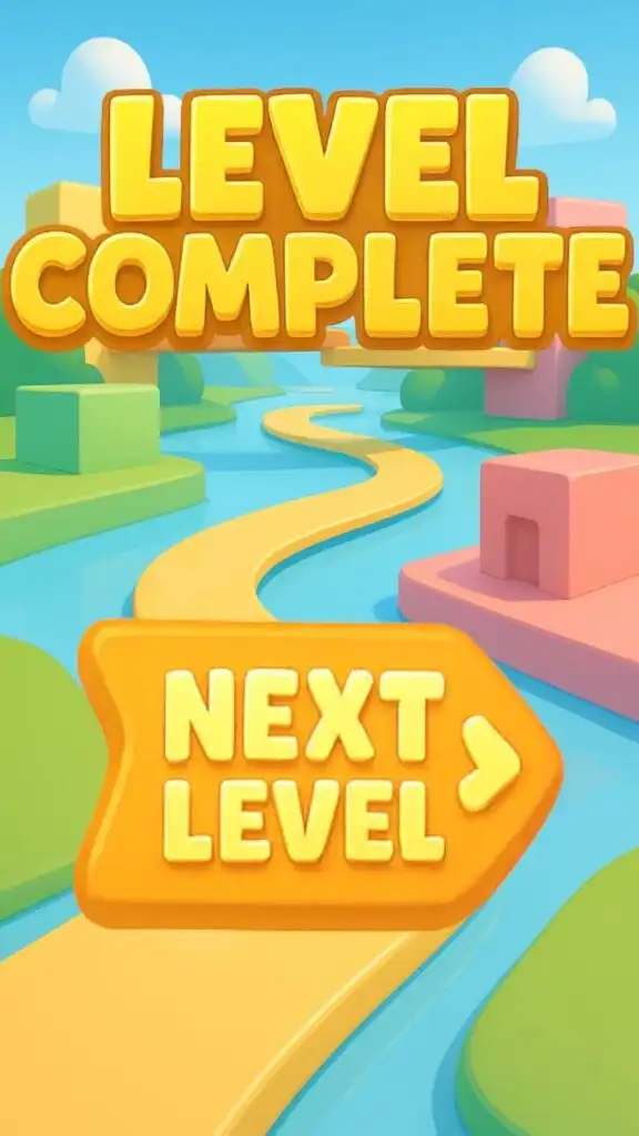 Paint Swipe 3D Hyper Casual Game screenshot 2
