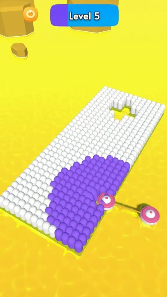 Paint Swipe 3D Hyper Casual Game screenshot 3