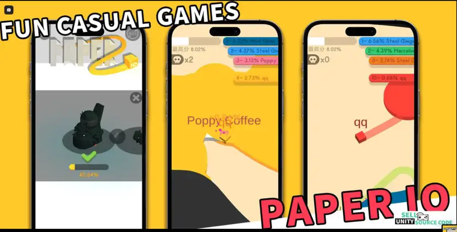 Paper.io SellUnitySourceCode source code