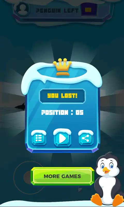 Penguin.io – Addictive Game SellUnitySourceCode screenshot 2