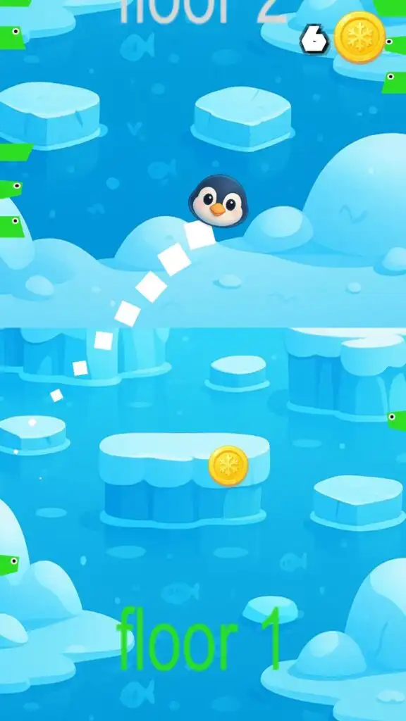 Penguin Jumper: Endless Adventure Unity Project 2025 screenshot 2