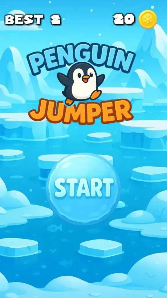 Penguin Jumper: Endless Adventure Unity Project 2025 screenshot 3