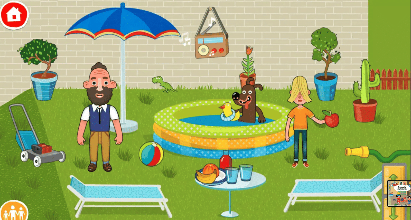 Pepi City: Family Life Dollhouse Adventure Game screenshot 5