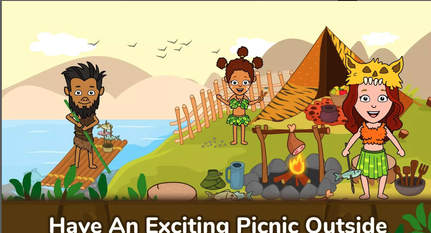 Pepi - My Stone Age | Games for Kids screenshot 8