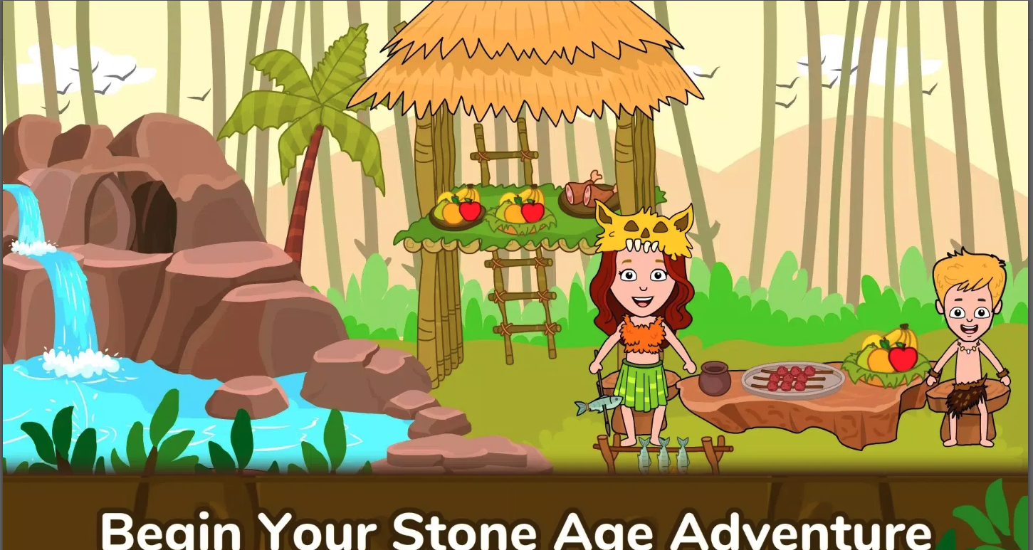 Pepi - My Stone Age | Games for Kids screenshot 9