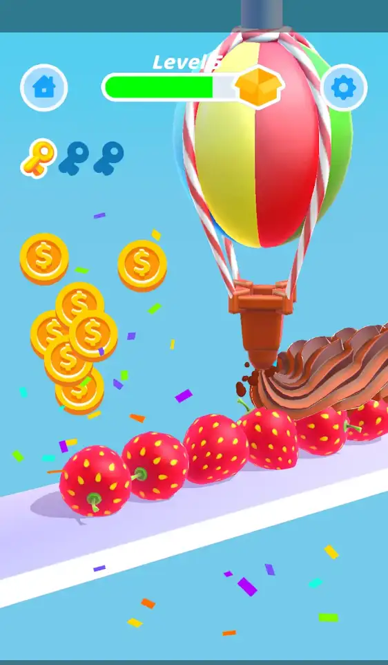 Perfect Cream – Icing Cake Game | SellUnitySourceCode screenshot 4