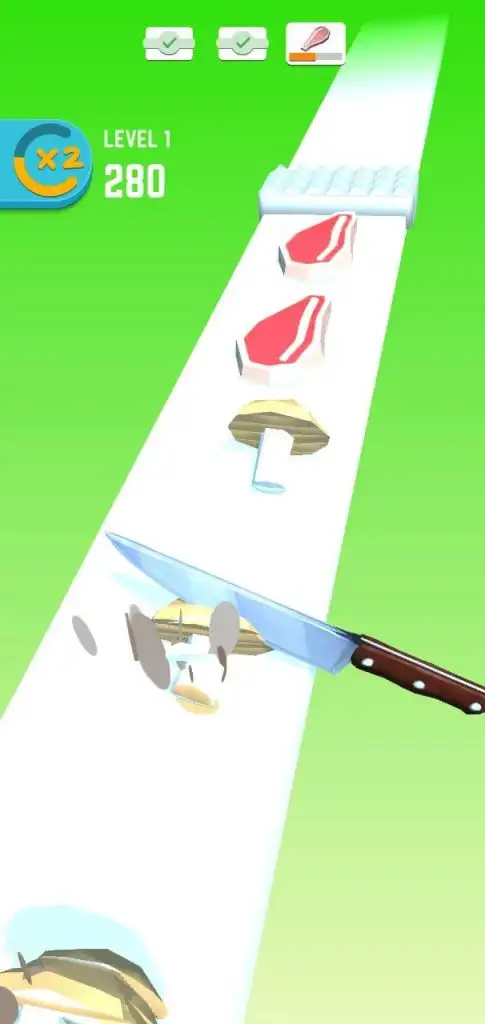 Perfect Cutter – Fruit Slicing Hyper Casual Game | SellUnitySourceCode screenshot 4