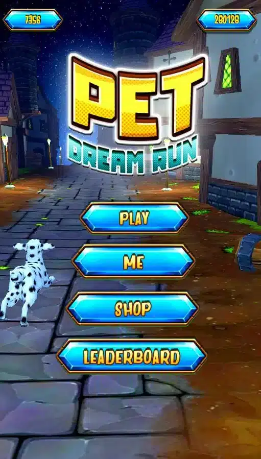 Pet Dream Run – Endless Runner Puppy Game |SellUnitySourceCode screenshot 3