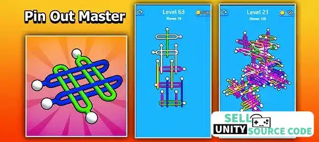 Pin Out Master 3D Game SellUnitySourceCode