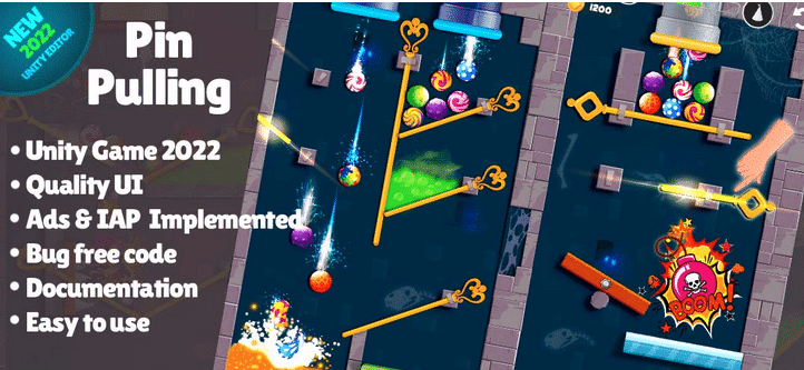 Pin Pulling - Unity Game 2024 source code
