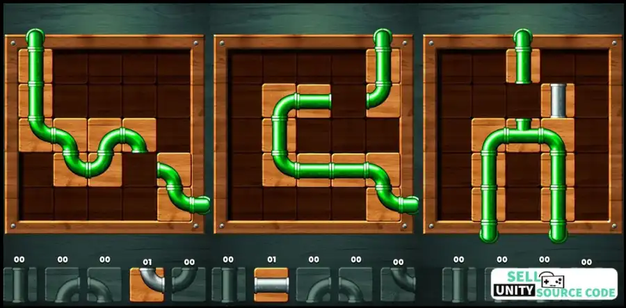 Pipe Puzzler: Flow Master SellUnitySourceCode screenshot 2