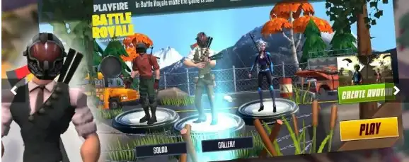 Play Fire Royale SellUnitySourceCode source code