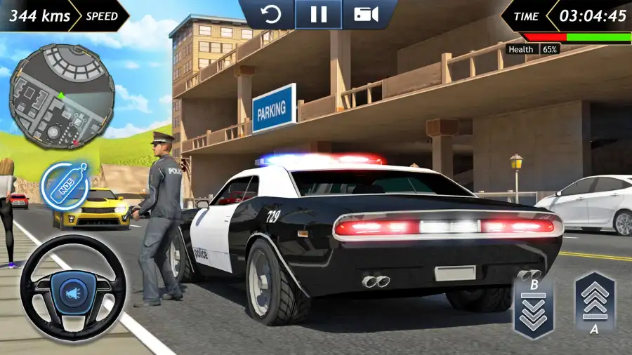 Police Car Simulator SellUnitySourceCode screenshot 2