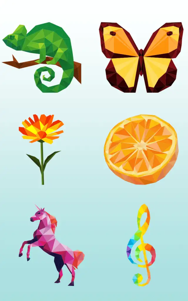 Poly Art Color by Number SellUnitySourceCode screenshot 5