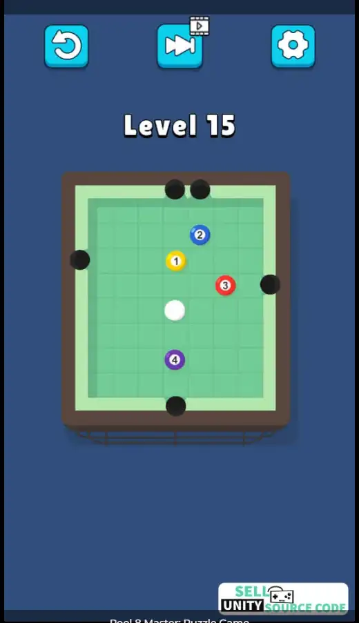 Pool 8 Master: Puzzle Game SellUnitySourceCode screenshot 4