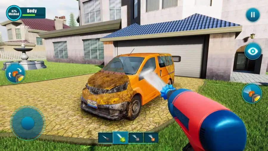 Power Washing Clean Simulator SellUnitySourceCode screenshot 2