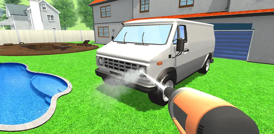 Power Washing Clean Simulator SellUnitySourceCode screenshot 5