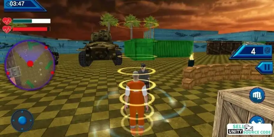 Prison Escape Hero – Addictive gameplay SellUnitySourceCode screenshot 2