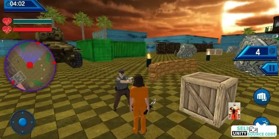 Prison Escape Hero – Addictive gameplay SellUnitySourceCode screenshot 5
