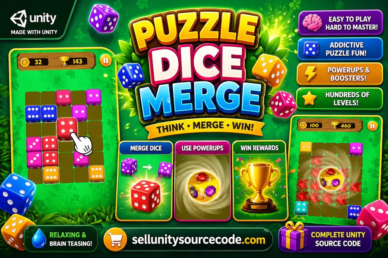 Puzzle Dice Merge source code
