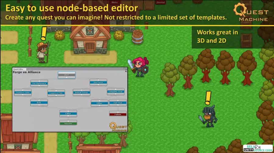 Quest Machine SellUnitySourceCode screenshot 2