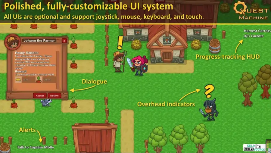 Quest Machine SellUnitySourceCode screenshot 5