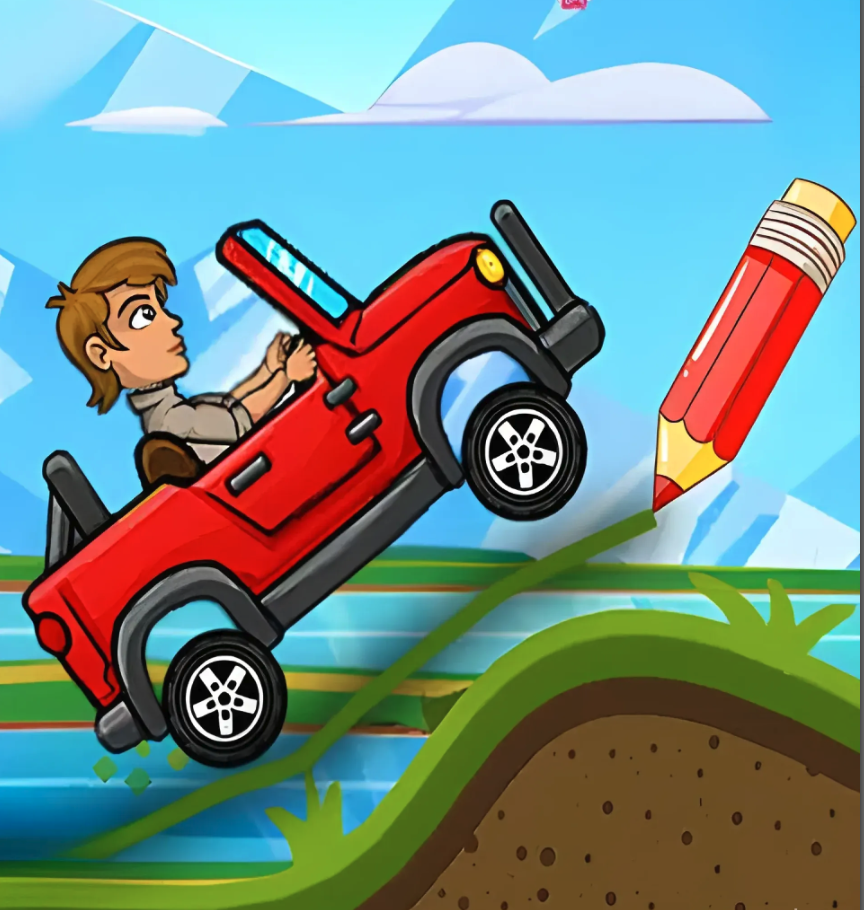Racing Draw Line - Hill Climb screenshot 2