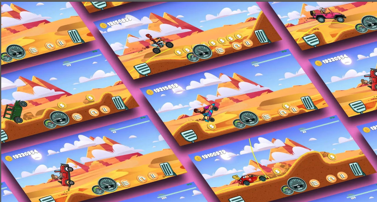 Racing Draw Line - Hill Climb screenshot 6