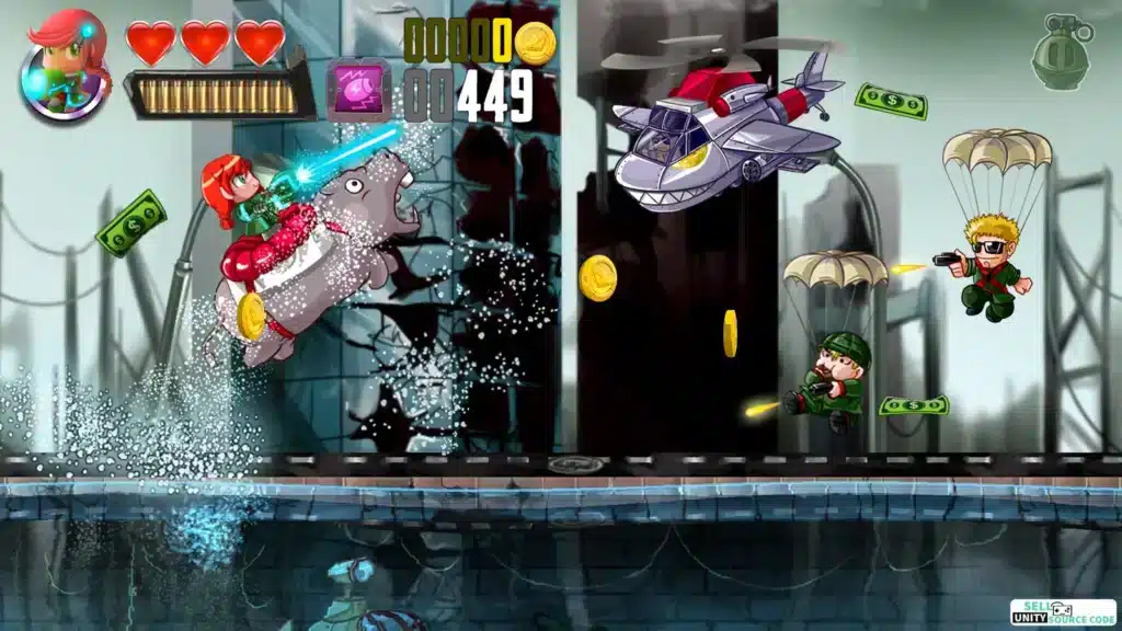 Ramboat - Offline Action Game SellUnitySourceCode  screenshot 4