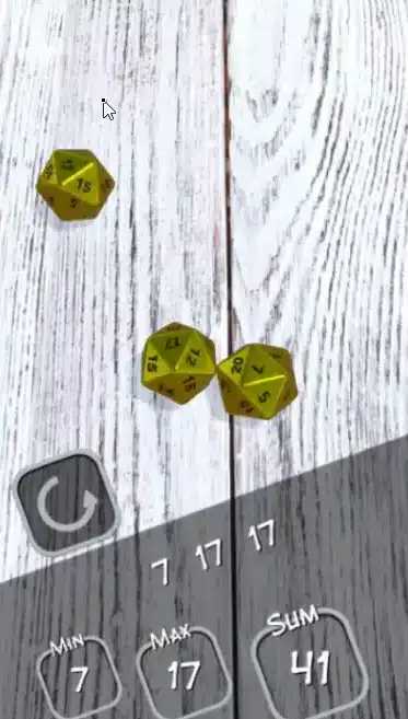 Random Dice 3D SellUnitySourceCode screenshot 4