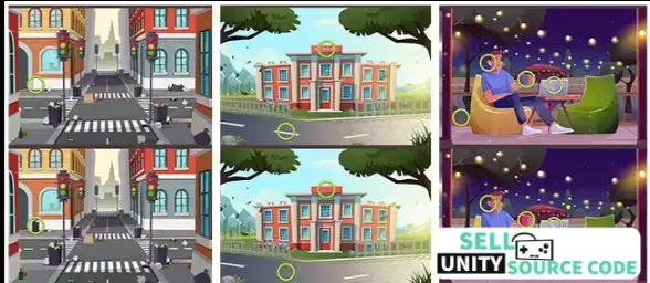 Rapid Find: Hidden Differences SellUnitySourceCode screenshot 2