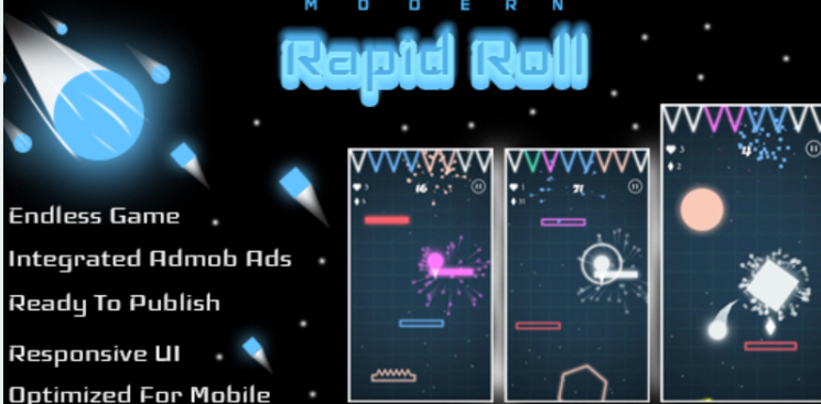 Rapid Roll – Complete Unity Game screenshot 2