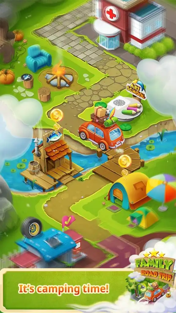Real Camping Adventure Game – Complete Unity Projects - SellUnitySourceCode.com screenshot 5