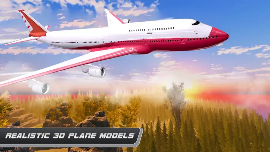 Real Flight Pilot – Airplane Simulator plane Game 3D – SellUnitySourceCode.com screenshot 5