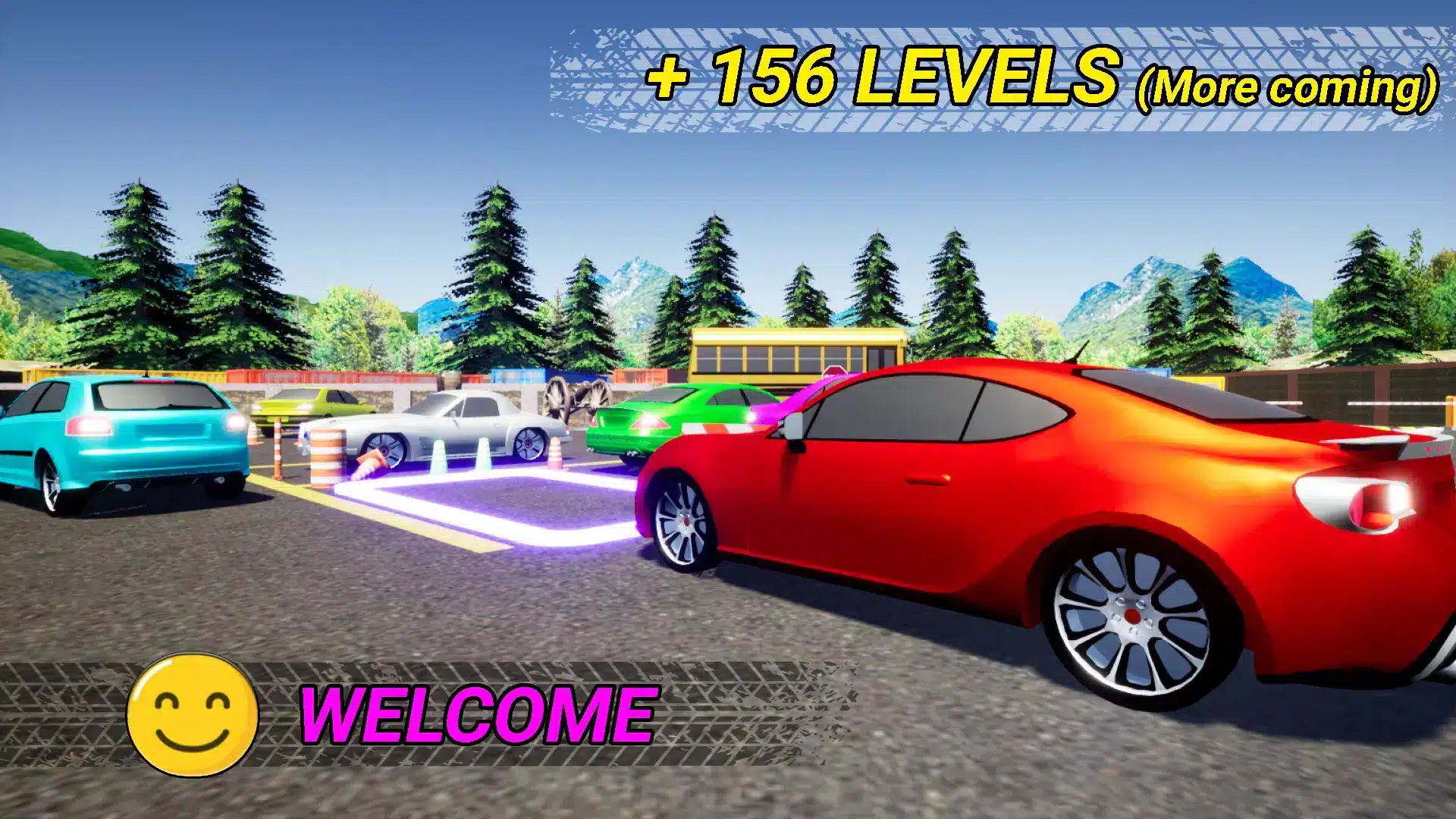 Real Hard Car Parking : Modern Nano Cars Parking 2 SellUnitySourceCode screenshot 2