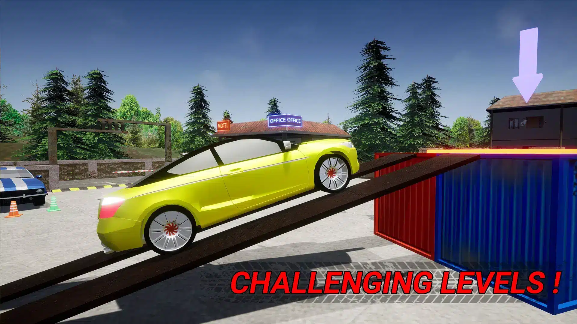 Real Hard Car Parking : Modern Nano Cars Parking 2 SellUnitySourceCode screenshot 3