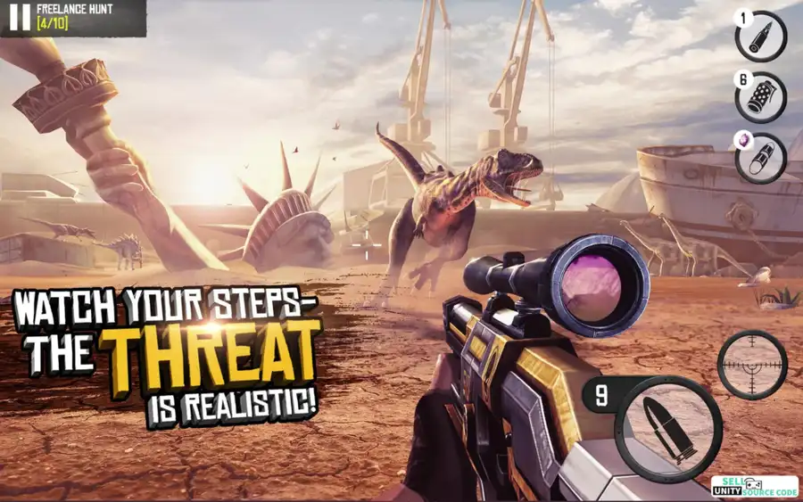 Real Sniper Legacy: Shooter 3D SellUnitySourceCode screenshot 4