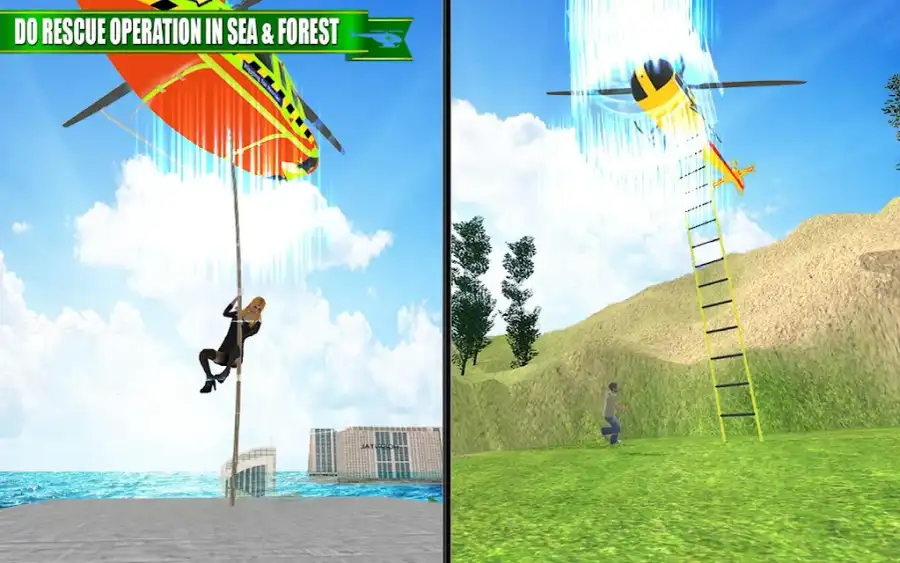 Rescue Games: Helicopter Rescue Simulator 2018 SellUnitySourceCode screenshot 5
