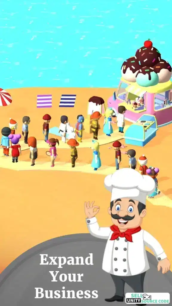 Restaurant Empire- Idle Tycoon SellUnitySourceCode screenshot 5