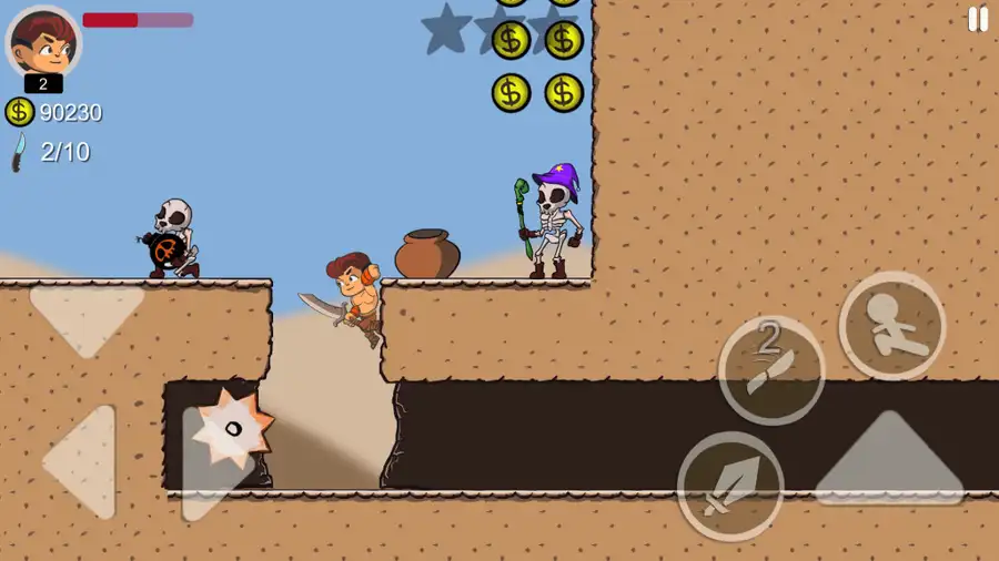 RG Brave Warrior – Platformer 2D Kit SellUnitySourceCode source code