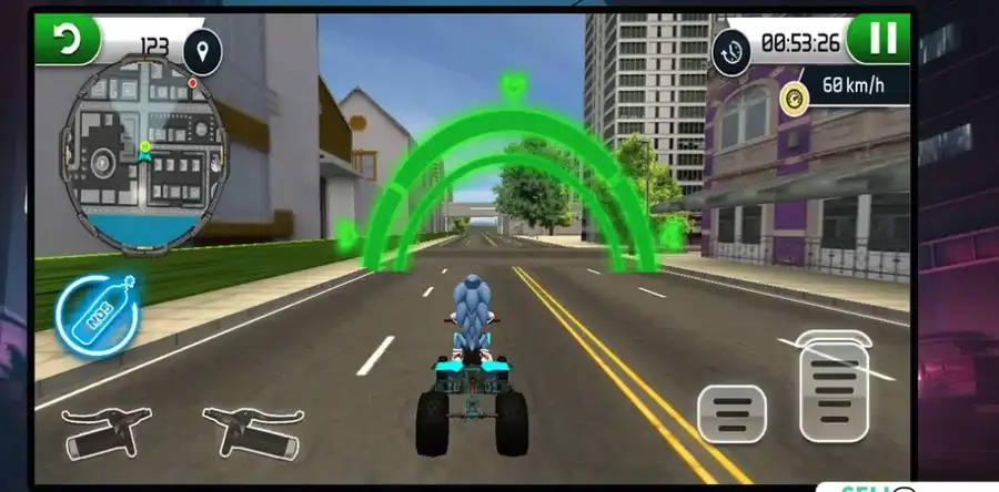 Rider Dash Motorcycle racing SellUnitySourceCode source code