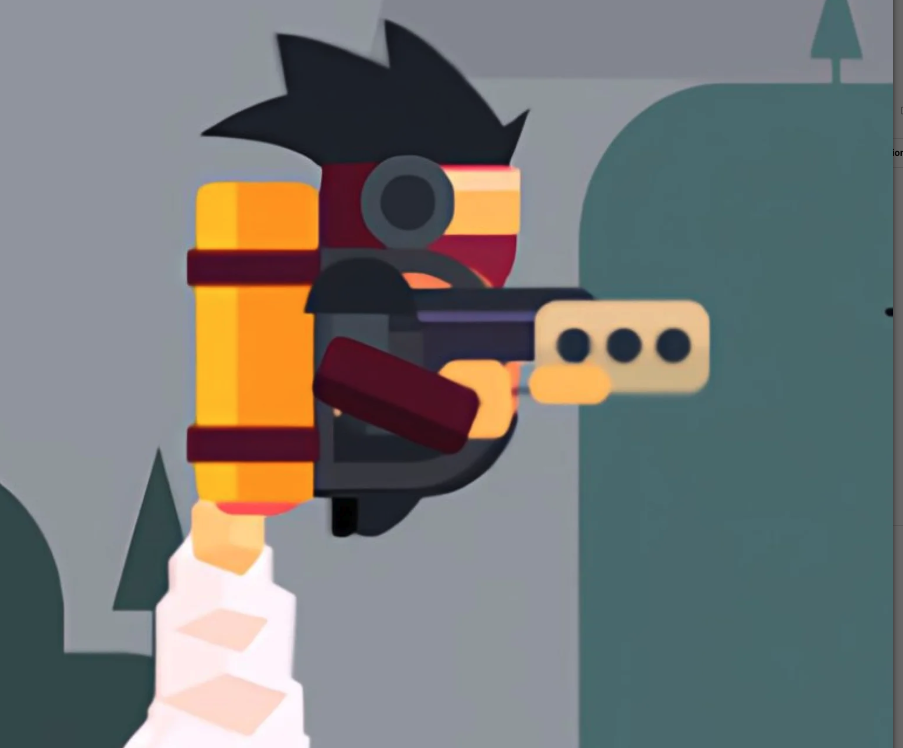 Rise of Fire - Jetpack Shooter source code