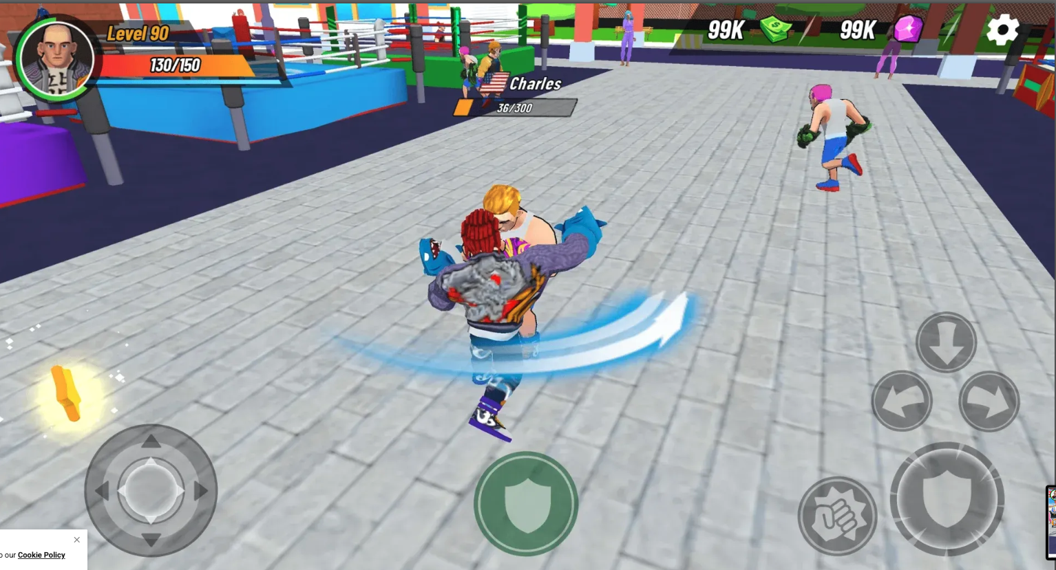 Roblox Boxing Clicker Simulator screenshot 2