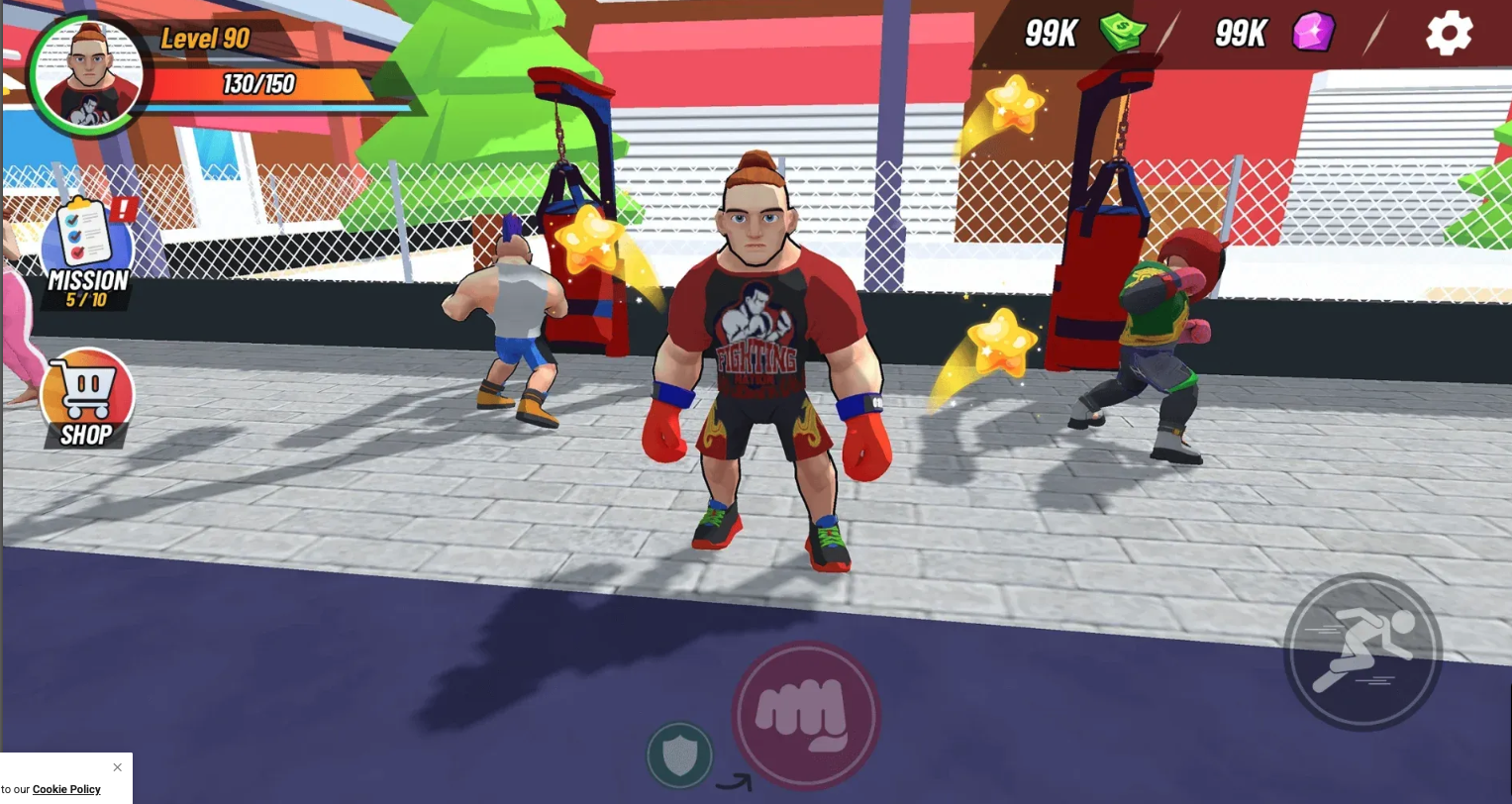 Roblox Boxing Clicker Simulator screenshot 8