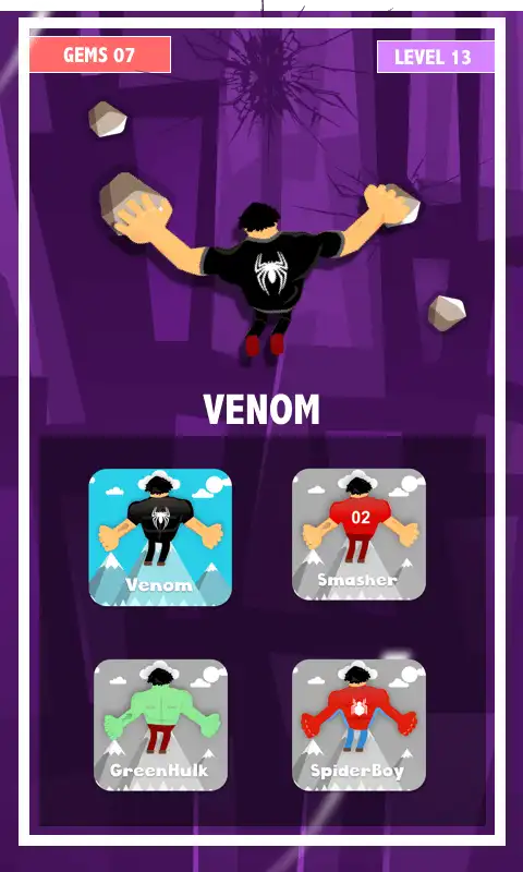Rocky Hill Climb SellUnitySourceCode screenshot 2