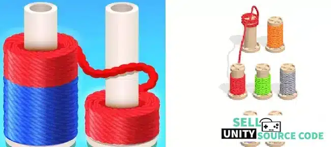 Rope Color sort SellUnitySourceCode  source code