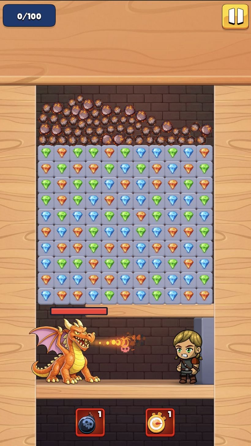 Royal Hero Escape Match 3 – Puzzle Adventure Unity Game screenshot 4