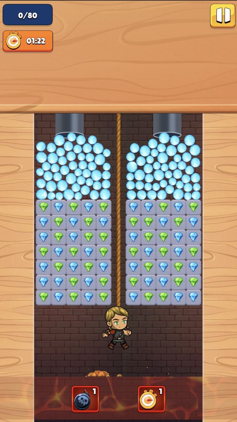 Royal Hero Escape Match 3 – Puzzle Adventure Unity Game screenshot 5